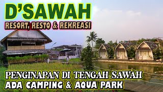 D'SAWAH Resort, Resto & Rekreasi Bogor • Kuliner di Tengah Sawah