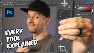 EVERY Tool in the Toolbar Explained and Demonstrated in Adobe Photoshop