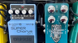 BOSS SUPER CHORUS CH1 vs TC ELECTRONIC The Dreamscape