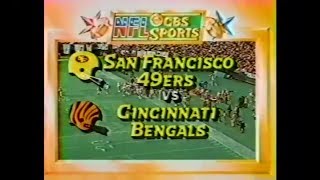 1981-12-06 San Francisco 49ers vs Cincinnati Bengals