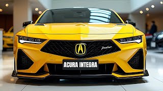 First Look at the 2025 Acura Integra: A Complete Redesign\