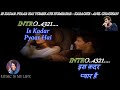 Is Kadar Pyaar Hai Karaoke With Scrolling Lyrics Eng  & हिंदी