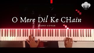 O Mere Dil Ke Chain | Piano Cover | Kishore Kumar | Aakash Desai