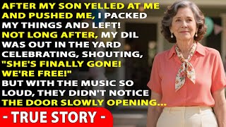 “Finally, she’s gone! We’re free now!” my daughter-in-law threw a party right after my son yelled!