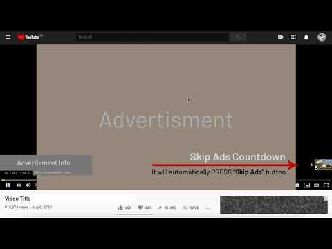 Skip Ads Trigger Browser Extension Demo Video Youtube