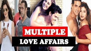Bollywood Celebs Multiple Hidden Love Affairs