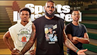 LeBron x Bronny x Bryce James On The Cover Of Sports Illustrated!