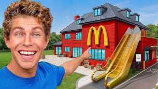 I Opened A REAL McDonald’s In My House!