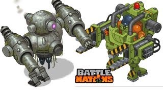 Mech Troop vs Ancient Sentinel: Battle Nations