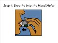 how to use a handihaler spiriva inhalation device inhaler