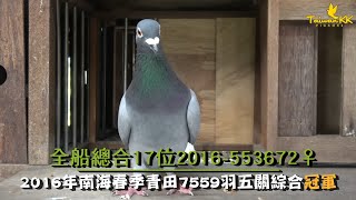 九海競翔集團-全船亞軍與青田冠軍\u0026殿軍