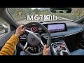 2023 All New MG7 2.0T 9AT POV Mountain Coffee Run; 开名爵MG7跑山太好玩啦！