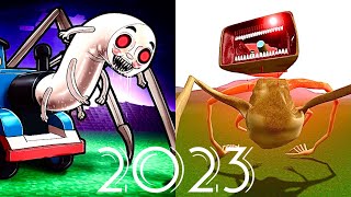 Evolution of Cursed Thomas vs Megahorn