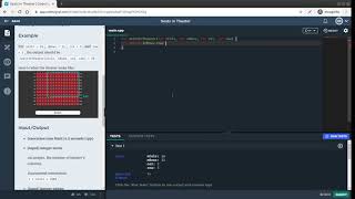 CodeSignal. Arcade. The Core. 4. Seats in Theater (Solution + Explanation)