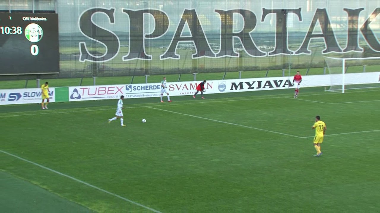 Spartak Myjava - OFK Malzenice - YouTube