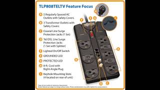 Review: Tripp Lite TLP1008TEL 10 Outlet Surge Prot