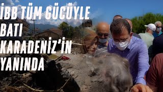 İBB tüm gücüyle Batı Karadeniz'de