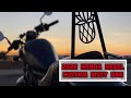 Sissy Bar Install on Honda Rebel 500