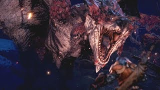 Monster Hunter World: Rathalos Boss Fight #15 (Solo / Long Sword)