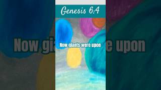 Genesis 6:4 | Verses to Commit to Memory #scripture #genesis #giants #minister #dailybibleverse #God