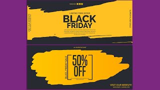 Black Friday Flyer Design - Photoshop Tutorials