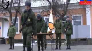 Die Vereidigung der Brigaden der Volksmiliz in der VR Lugansk / Donbass