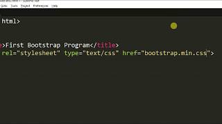 Lecture 1 Bootstrap using Sublime Editor and Chrome.