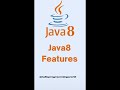 Java 8 | New Features 01 #java8
