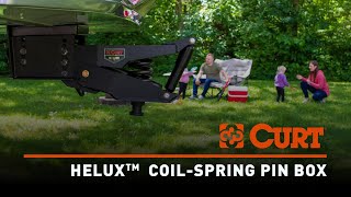 Revolutionize Your Ride with the CURT Helux™ Coil-Spring Pin Box