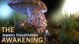 The Awakening - Tropica Jewelry Collection Visualization Render