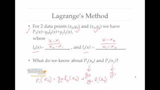 COSC370 - Interpolation and Curve FItting (Part 1)