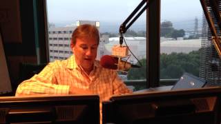 KOST 103.5FM's Mark Eats A Banana Peel