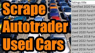 No-Code Autotrader API Data Scraping with HAR Files (Still Works in 2026)