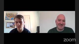 Explaining Autistic experience to young people: Sam Story with Tigger, then Dr Melanie Heyworth