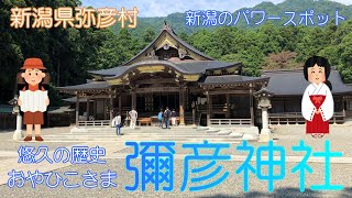 【新潟県弥彦村】彌彦神社で癒されました【おやひこさま】