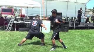 Stockton Multi-Style Escrima / Knife Defenses - Relay for Life Demo