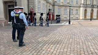 210510 Changing of the guard at Amalienborg Palace 2