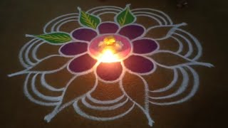 Margali Madham Day 2 Rangoli//Kolam//Dhanura masam day 2 Muggulu@thenmozhirangolis8602