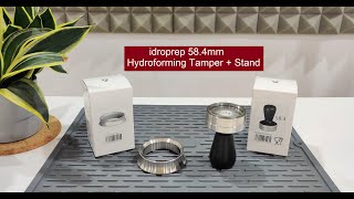 idroprep 58.4mm Hydroforming Tamper I Intro I Unboxing I Demo