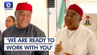 [Full Video] Imo Politics: Former PDP State Officials Defect To APC, Drum Support For Uzodimma