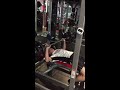 bench press ベンチプレス 自己ベストの60キロを調子乗って二回やろうとしたら事故った