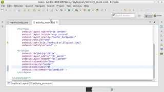 Android GridView example
