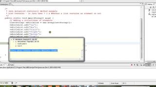 HOW TO FIND DOES ARRAYLIST CONTAINS AN ELEMENT OR NOT DEMO
