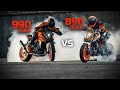 KTM 990 Duke 2024 vs 890 Duke - Überzeugt die neue Duke oder erwartet uns bald ein Motorschaden🤔?