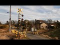 【踏切】小湊鉄道　警報灯の間隔が長い踏切 railroad crossing in japan