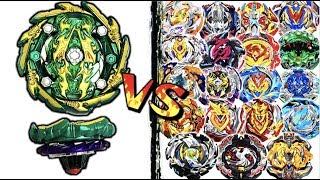 Bushin Ashura VS All Turbo Beyblades!