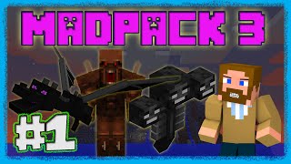 Minecraft: MadPack 3 (Beta) :: Episode 1 :: The Aether!! w/ Mevoda