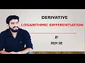 DERIVATIVE | LOGARITHMIC DIFFERENTIATION | NAVODITYA ACADEMY | PREM SIR | NASA |     #derivative