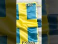 Best friends - Sweden and Finland #shorts #comment #country #europe #edit #edits #entertainment