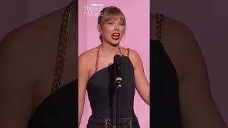 Taylor Swift Talks Proving Haters Wrong During Her Woman of The Decade Speech | Billboard #Shorts